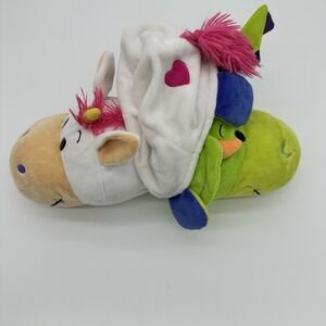 Jay at Play FlipaZoo Reversible Plush White Unicorn Green Dragon 2-in-1 Toy 2015